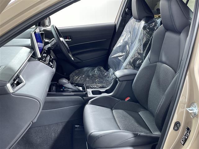 カローラクロス ハイブリッド Z 純正9型ナビ 全方位 寒冷地仕様 LED フォグ ガラスルーフ トヨタセーフティセンス ETC BSM 前席シートヒーター エアシート ステアリングヒーター ドラレコ スマートキー ACC 18AW(29枚目)