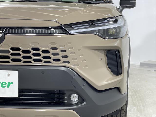 カローラクロス ハイブリッド Z 純正9型ナビ 全方位 寒冷地仕様 LED フォグ ガラスルーフ トヨタセーフティセンス ETC BSM 前席シートヒーター エアシート ステアリングヒーター ドラレコ スマートキー ACC 18AW(39枚目)