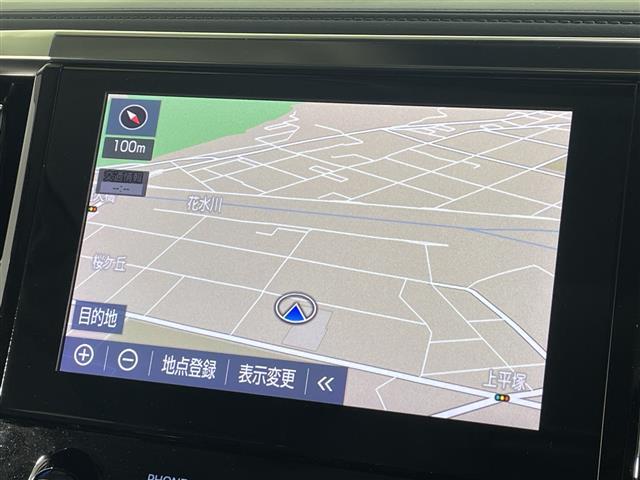 アルファード 2.5S Cパッケージ 純正8型ナビ モデリスタエアロ・マフラー ムーンルーフ ETC フリップダウンモニター 両側電動 スマートキー スペアキー ACC 18AW デジタルインナーミラー BSM クリアランスソナー PCS(3枚目)