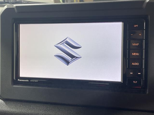 ジムニー XC 純正SDナビ バックカメラ 4WD クルコン ETC 純正16インチアルミホイル ナビ連動ドラレコ 前席シートヒーター セーフティサポート スマートキー スペアキー 保証書 取説 ターボ LED(3枚目)