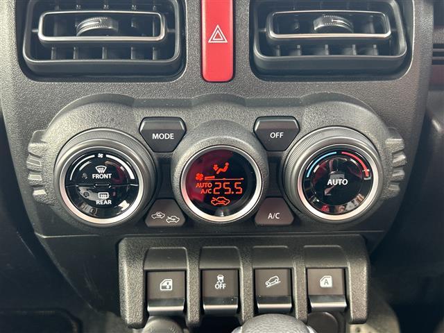 ジムニー XC 純正SDナビ バックカメラ 4WD クルコン ETC 純正16インチアルミホイル ナビ連動ドラレコ 前席シートヒーター セーフティサポート スマートキー スペアキー 保証書 取説 ターボ LED(18枚目)