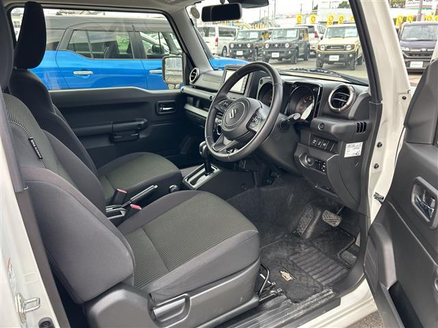 ジムニー XC 純正SDナビ バックカメラ 4WD クルコン ETC 純正16インチアルミホイル ナビ連動ドラレコ 前席シートヒーター セーフティサポート スマートキー スペアキー 保証書 取説 ターボ LED(24枚目)