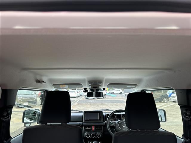 ジムニー XC 純正SDナビ バックカメラ 4WD クルコン ETC 純正16インチアルミホイル ナビ連動ドラレコ 前席シートヒーター セーフティサポート スマートキー スペアキー 保証書 取説 ターボ LED(28枚目)