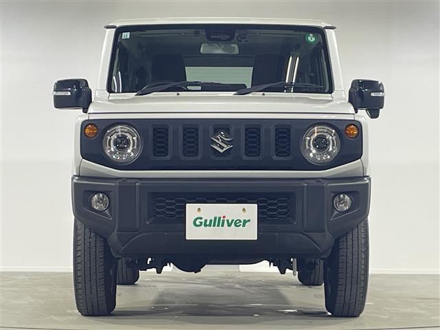 ジムニー XC 純正SDナビ バックカメラ 4WD クルコン ETC 純正16インチアルミホイル ナビ連動ドラレコ 前席シートヒーター セーフティサポート スマートキー スペアキー 保証書 取説 ターボ LED(32枚目)