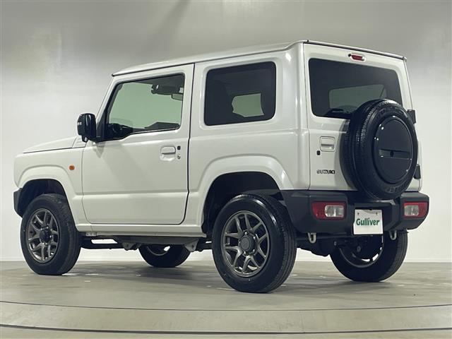 ジムニー XC 純正SDナビ バックカメラ 4WD クルコン ETC 純正16インチアルミホイル ナビ連動ドラレコ 前席シートヒーター セーフティサポート スマートキー スペアキー 保証書 取説 ターボ LED(35枚目)