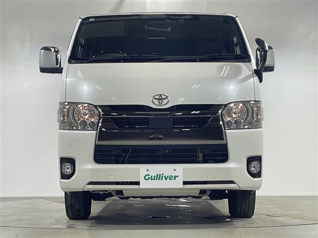 ハイエースバン スーパーGL ダーク プライムII ワンオーナー 純正ナビ 両側パワースライドドア 全周囲カメラ 100V充電 ドラレコ ビルトインETC ハーフレザー スマートキー コーナーセンサー レーンキープアシスト LED フォグ スマートキー(30枚目)