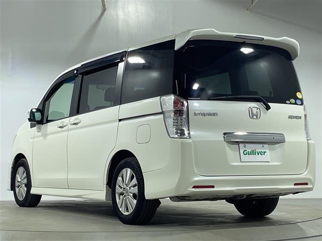 ステップワゴンスパーダ Ｚ　純正ＨＤＤナビ　両側パワースライドドア　フリップダウンモニター　バックカメラ　スマートキー　純正アルミホイール　パドルシフト　純正フロアマット　横滑り防止装置　ＨＩＤヘッドライト　取扱説明書　保証書（34枚目）