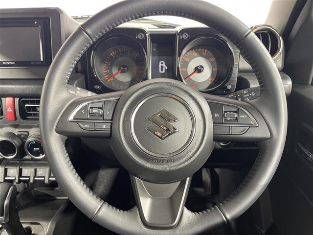 ジムニー ＸＣ　社外メモリナビ　４ＷＤ　クルーズコントロール　スズキセーフティーサポート　シートヒーター　スマートキー　背面タイヤ　純正１６インチアルミホイール　ダウンヒルアシストコントロール　レーンキープアシスト（6枚目）