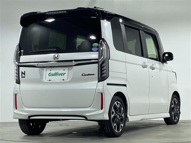 N-BOXカスタム G・Lターボホンダセンシング 純正8型ナビ 両側電動 Bカメラ ETC LEDヘッドライト コンビシート シートヒーター フォグ ホンダセンシング ACC フルセグ フロアマット スマートキー パドルシフト 純15AW 2トーン(35枚目)