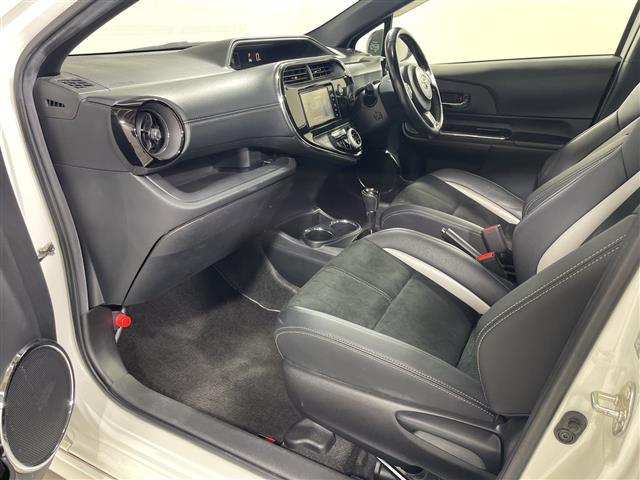 アクア Ｇ　ＧＲスポーツ・１７インチパッケージ　純正ＳＤナビ　Ｂカメラ　純正エアロ　ＬＥＤ　ＥＴＣ　ドラレコ　トヨタセーフティーセンス　クルーズコントロール　純正フロアマット　スマートキー　オートマチックハイビーム　純正１７インチＡＷ　ドアバイザー（29枚目）