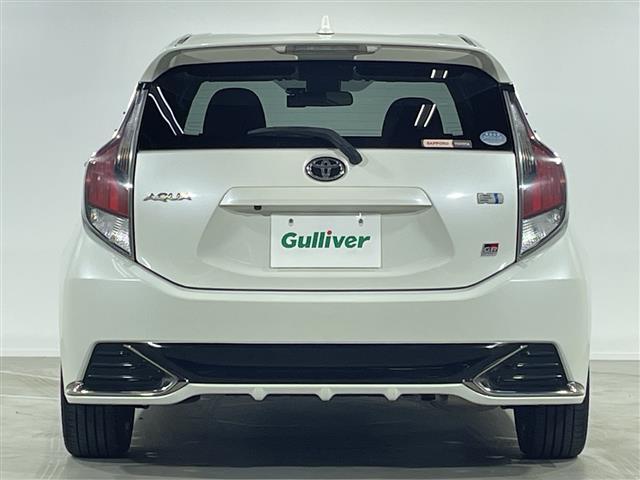 アクア Ｇ　ＧＲスポーツ・１７インチパッケージ　純正ＳＤナビ　Ｂカメラ　純正エアロ　ＬＥＤ　ＥＴＣ　ドラレコ　トヨタセーフティーセンス　クルーズコントロール　純正フロアマット　スマートキー　オートマチックハイビーム　純正１７インチＡＷ　ドアバイザー（35枚目）