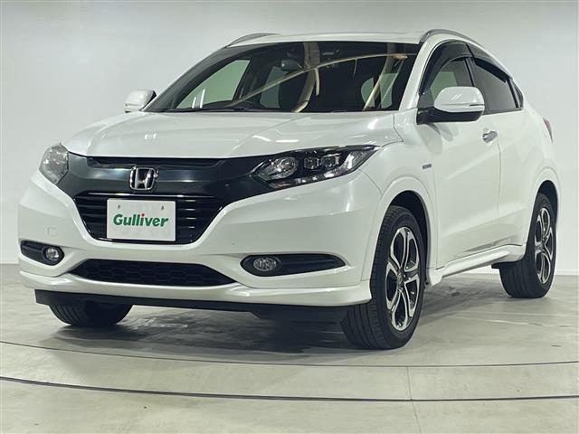 ヴェゼル ハイブリッド　純正ナビ　バックカメラ　ドラレコ　シートヒーター　パドルシフト　ＬＥＤ　ＥＴＣ　クルコン　ハーフレザーシート　スペアキー　フロアマット　純正１７インチＡＷ　フォグランプ　スマートキー　取扱説明書（33枚目）