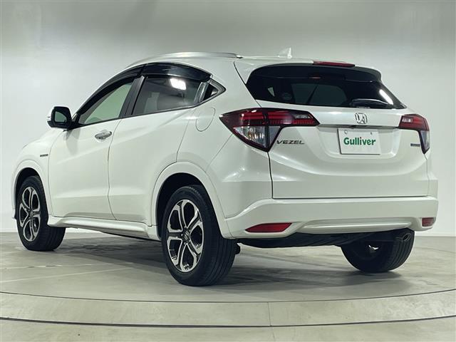 ヴェゼル ハイブリッド　純正ナビ　バックカメラ　ドラレコ　シートヒーター　パドルシフト　ＬＥＤ　ＥＴＣ　クルコン　ハーフレザーシート　スペアキー　フロアマット　純正１７インチＡＷ　フォグランプ　スマートキー　取扱説明書（35枚目）