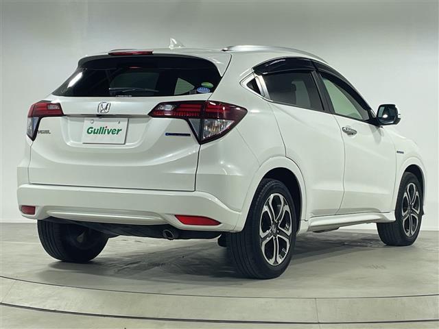 ヴェゼル ハイブリッド　純正ナビ　バックカメラ　ドラレコ　シートヒーター　パドルシフト　ＬＥＤ　ＥＴＣ　クルコン　ハーフレザーシート　スペアキー　フロアマット　純正１７インチＡＷ　フォグランプ　スマートキー　取扱説明書（37枚目）