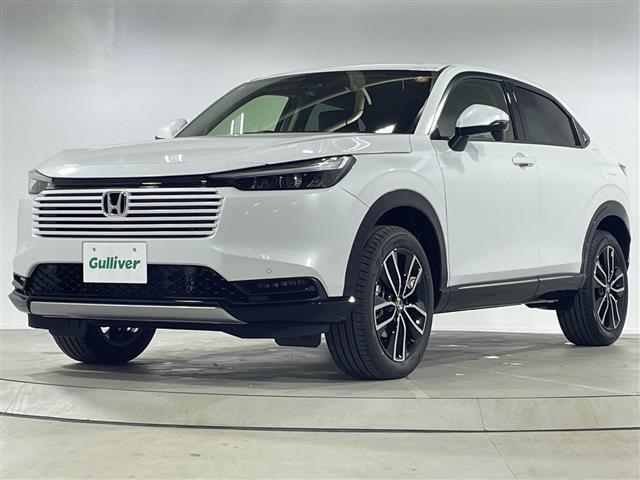 ヴェゼル ｅ：ＨＥＶ　Ｚ　ワンオーナー　ホンダコネクトディスプレー　フルセグＴＶ　ホンダセンシング　クルーズコントロール　ＢＳＭ　電動バックドア　ワイアレス充電器　４ＷＤ　スペアキー本　バックカメラ　ハーフレザー　ＥＴＣ２．０（32枚目）