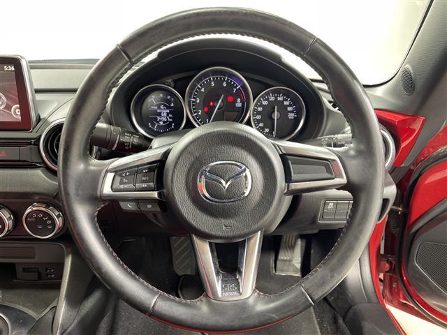 ロードスター Ｓスペシャルパッケージ　ワンオーナー　純正ナビ　レザーシートカバー付　ブラインドスポットモニター　バックカメラ　スペアキー１本　前側ドライブレコーダー　ＥＴＣ　純正フロアマット　ＬＥＤヘッドライト　オートライト　純正ＡＷ（7枚目）