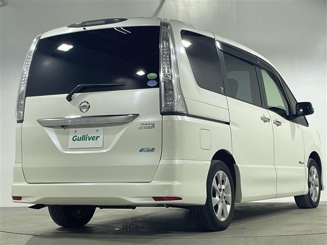 セレナ ハイウェイスター　Ｓ－ハイブリッド　純正ナビ　フリップダウンモニター　ブラインドスポットモニター　バックカメラ　クルーズコントロール　スペアキー１本　片側パワースライドドア　ビルトインＥＴＣ　スマートキー　純正１６インチアルミホイール（37枚目）