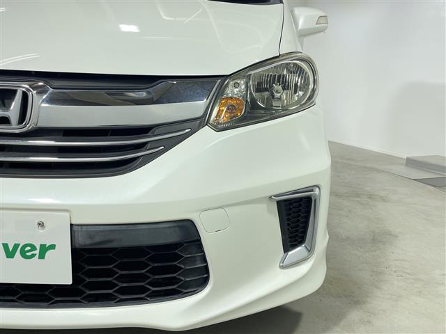 フリード Ｇ　エアロ　純正７インチインターナビ　片側パワースライドドア　バックカメラ　ＥＴＣ　スマートキー　ドライブレコーダー　純正１５インチＡＷ　純正フロアマット　ハーフレザーシート　スペアキー　取扱説明書　オートライト（38枚目）