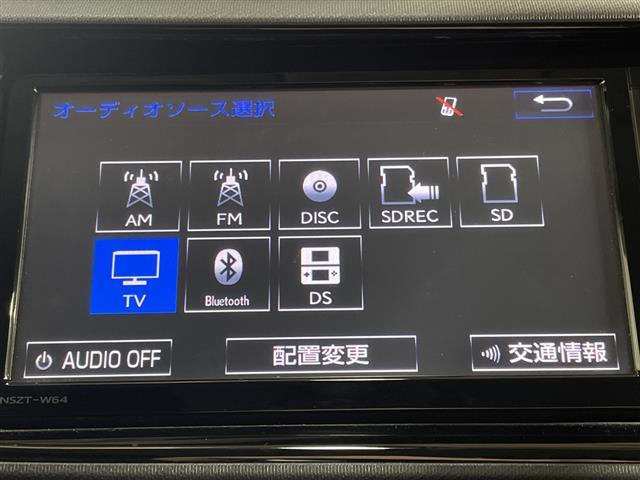 アクア S 純正SDナビ バックカメラ スマートキー ビルトインETC スマートキー プッシュスタート オートライト 純正フロアマット ドアバイザー フォグランプ 取扱説明書 フルセグ Bluetooth(5枚目)