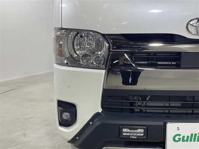 ハイエースバン 　ＡＬＰＩＮＥ１１インチナビ　ＴＲＤバンパーフォグ　ＴＲＤマットガード　ワンオーナー　ドラレコ前後　デジタルインナーミラー　バックカメラ　ハーフレザーシート　スペアキー　フロアマット　社外ＡＷ　禁煙車（38枚目）