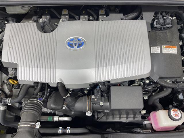 プリウス Ｓツーリングセレクション　純正７型ナビ　Ｂカメラ　モデリスタエアロ　合皮シート　シートヒーター　トヨタセーフティセンスＰ　ＥＴＣ　ＬＥＤ　フォグランプ　スマートキー　純１７ＡＷ　追従クルコン　ＬＤＡ　ＰＣＳ　マット　スペアキー（43枚目）