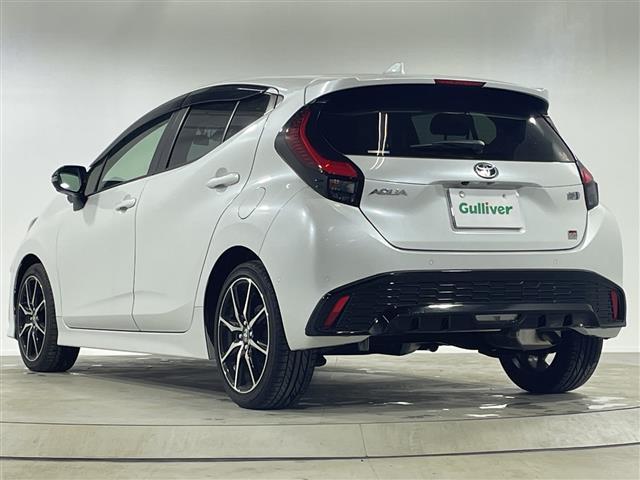 アクア GRスポーツ 純正10.5DA ナビ 全方位カメラ BSM LED ETC2.0 フルセグ 専用ハーフレザー 専用ステアリング ドラレコ セーフティセンス 追従クルコン 純正17AW フォグ スマートキー(35枚目)