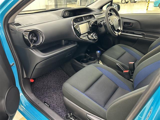 アクア Ｓ　純正ナビ　トヨタセーフティセンス　ＥＴＣ２．０　ＬＥＤライト　ドラレコ　バックカメラ　フロアマット　スペアキー　スマートキー　オートマチックハイビーム　ウィンカーミラー　フォグランプ　車線逸脱警報（30枚目）