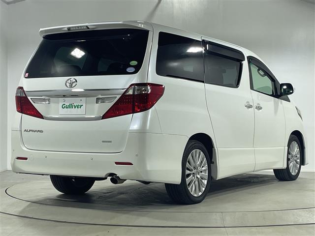 アルファード ２４０Ｓ　社外７型ナビ　両側電動　バックカメラ　ＥＴＣ　Ｂｌｕｅｔｏｏｔｈ　ＨＩＤ　フォグ　フルセグ　純正１８ＡＷ　スマートキー　センターコンソール　バックドアイージークローザー　フロアマット　スペアキー（35枚目）