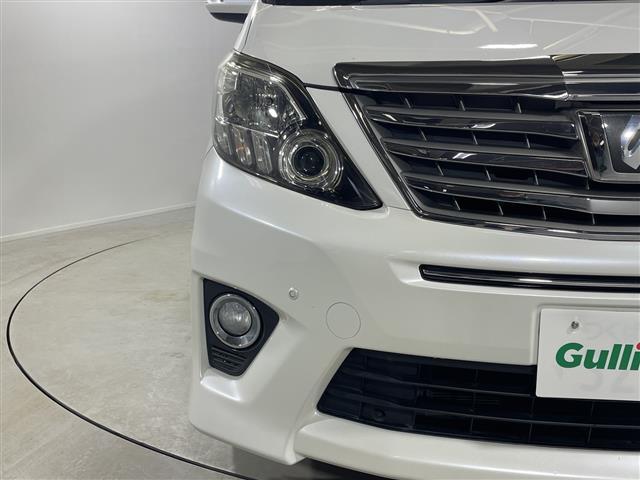 アルファード ２４０Ｓ　社外７型ナビ　両側電動　バックカメラ　ＥＴＣ　Ｂｌｕｅｔｏｏｔｈ　ＨＩＤ　フォグ　フルセグ　純正１８ＡＷ　スマートキー　センターコンソール　バックドアイージークローザー　フロアマット　スペアキー（37枚目）