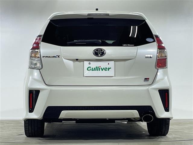 プリウスアルファ Ｓツーリングセレクション・ＧＲスポーツ　純正９インチＳＤナビ　バックカメラ　ＥＴＣ　ドラレコ　ＬＥＤヘッドライト　スマートキー　純正１８インチＡＷ　　ハーフレザーシート　フォグ＆リアフォグランプ　スペアキー　取扱説明書　専用大径マフラー（35枚目）