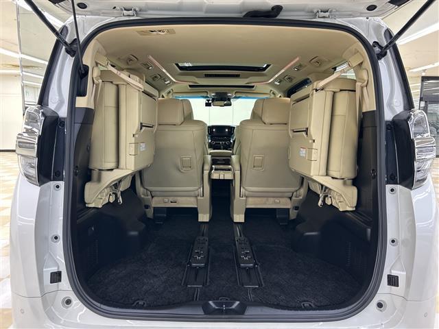 ヴェルファイアハイブリッド Ｖ　Ｌエディション　純正ＤＡ　ツインムーンルーフ　ドラレコ前後　トヨタセーフティセンス　追従クルコン　バックカメラ　ＥＴＣ　ＬＥＤ　両側パワースライドドア　ステアリングヒーター　スマートキー　フロアマット　シートヒーター（28枚目）