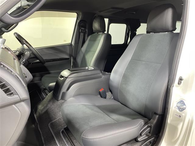 ハイエースバン スーパーＧＬ　ダーク　プライムＩＩ　純正ナビ　トヨタセーフティセンス　両側パワスラ　パノラミックビューモニター　１００Ｖ電源　ハーフレザーシート　フルフラットシート　スペアキー１本　ビルトインＥＴＣ　フロアマット有　ＬＥＤヘッドライト（29枚目）