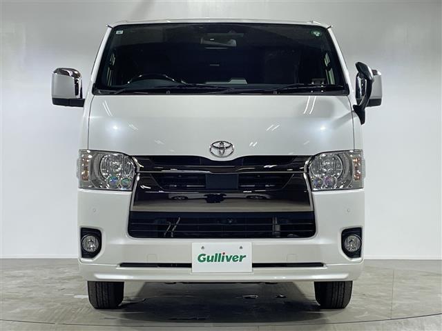 ハイエースバン スーパーＧＬ　ダーク　プライムＩＩ　純正ナビ　トヨタセーフティセンス　両側パワスラ　パノラミックビューモニター　１００Ｖ電源　ハーフレザーシート　フルフラットシート　スペアキー１本　ビルトインＥＴＣ　フロアマット有　ＬＥＤヘッドライト（31枚目）