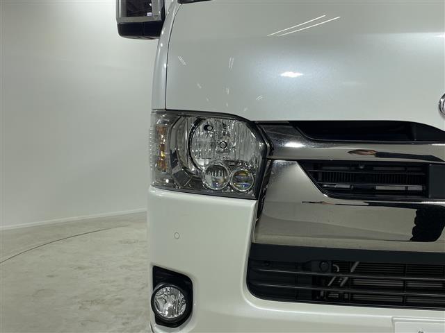 ハイエースバン スーパーＧＬ　ダーク　プライムＩＩ　純正ナビ　トヨタセーフティセンス　両側パワスラ　パノラミックビューモニター　１００Ｖ電源　ハーフレザーシート　フルフラットシート　スペアキー１本　ビルトインＥＴＣ　フロアマット有　ＬＥＤヘッドライト（38枚目）