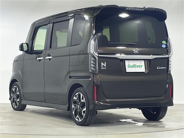 Ｎ－ＢＯＸカスタム Ｇ・Ｌターボホンダセンシング　社外８インチナビ　社外フリップダウンモニター　ホンダセンシング　両側パワースライドドア　ハーフレザーシート　レーダークルコン　バックカメラ　ＥＴＣ　ＬＥＤ　フロアマット　スペアキー　取扱説明書　保証書（33枚目）