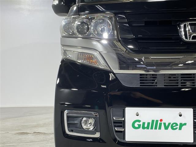 N-BOXカスタム G ターボSSブラックスタイルパッケージ 社外7インチナビ バックカメラ クルコン 両側パワースライドドア ハーフレザーシート ヒートシーター LED ビルトインETC フロアマット ウィンカーミラー フォグランプ 純正15インチAW(39枚目)