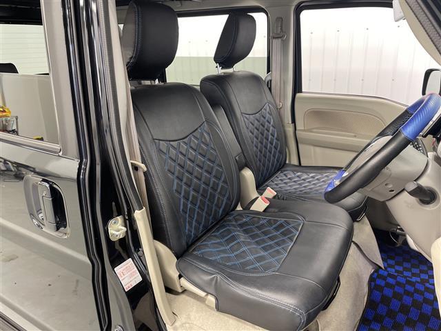 エブリイワゴン PZターボスペシャル 両側電動 社外9型ナビ フルセグTV Bluetooth バックカメラ オートステップ 革調シートカバー KYB NEW SR SPECIALショック&タワーバー ETC 荷室カウンターテーブル(24枚目)