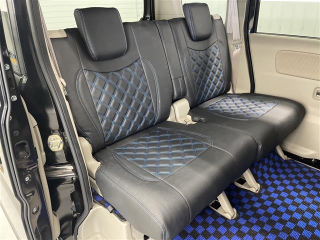 エブリイワゴン PZターボスペシャル 両側電動 社外9型ナビ フルセグTV Bluetooth バックカメラ オートステップ 革調シートカバー KYB NEW SR SPECIALショック&タワーバー ETC 荷室カウンターテーブル(25枚目)