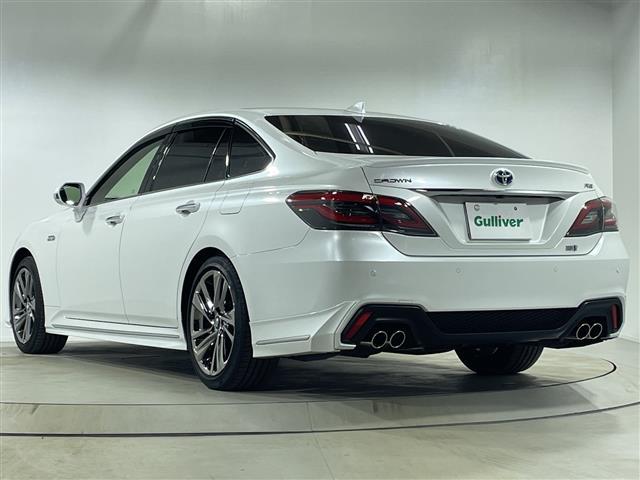 クラウンハイブリッド RSアドバンス 純正8型ナビ MR トヨタセーフティセンス Bカメラ BSM ETC2.0 本革シート シートヒーター シートベンチレーション 革巻ステアリング パドルシフト HUD 追従クルコン 純18AW(35枚目)