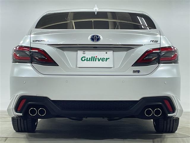 クラウンハイブリッド RSアドバンス 純正8型ナビ MR トヨタセーフティセンス Bカメラ BSM ETC2.0 本革シート シートヒーター シートベンチレーション 革巻ステアリング パドルシフト HUD 追従クルコン 純18AW(36枚目)