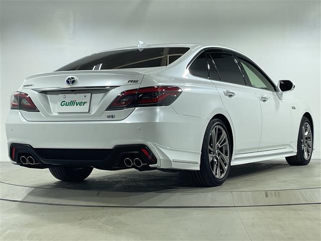 クラウンハイブリッド RSアドバンス 純正8型ナビ MR トヨタセーフティセンス Bカメラ BSM ETC2.0 本革シート シートヒーター シートベンチレーション 革巻ステアリング パドルシフト HUD 追従クルコン 純18AW(37枚目)