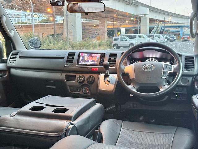 ハイエースバン ロングＤＸ　６型　ディーゼルターボ　ナビ　ＴＶ　バックモニター　ＥＴＣ　ＬＥＤヘッドライト　セーフティーセンス（12枚目）