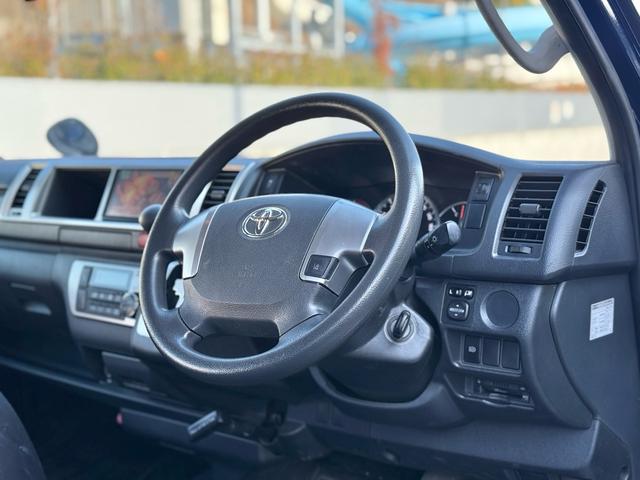 ハイエースバン ロングワイドスーパーGL 4WD ナビ テレビ バックモニター ETC セーフティセンス(11枚目)