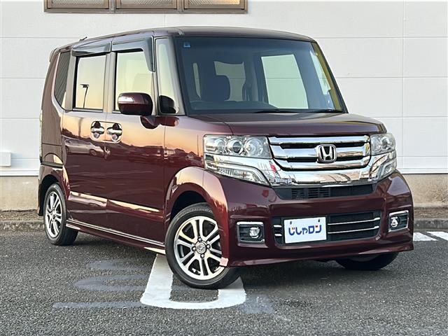 N-BOXカスタム G SSパッケージ ☆純正ギャザーズナビ☆バックカメラ☆ワンセグテレビ☆前席シートヒーター☆両側パワースライドドア☆ETC☆スマートキー☆オートライト☆純正フロアマット☆LEDフォグライト(2枚目)
