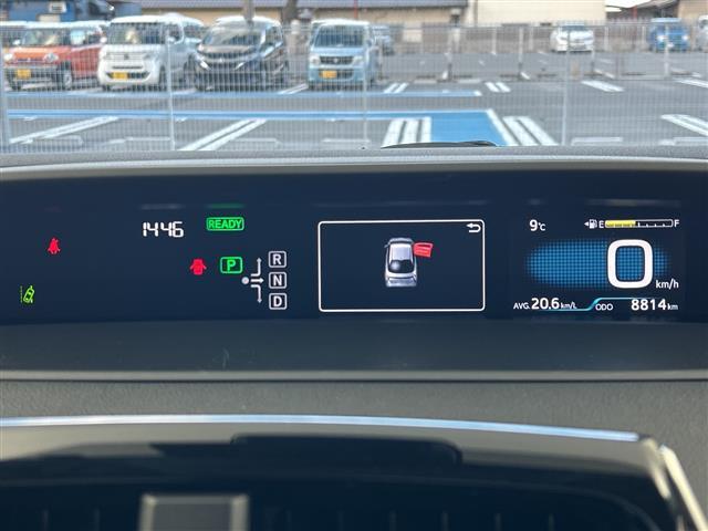 プリウス S 純正ナビ フルセグ CD DVD BT MSV バックカメラ ビルトインETC プリクラッシュセーフティー LDA レーダークルーズコントロール ふらつき検知機能 LEDヘッドライト オートライト(6枚目)