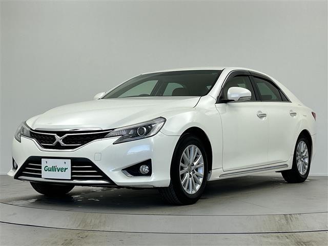 マークX プレミアム 純正オーディオ CD AUX FM AM ハーフレザーシート パワーシート シートヒーター クルーズコントロール MTモード付AT LEDヘッドライト オートライト フォグライト スマートキー(11枚目)