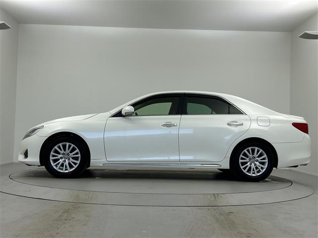 マークX プレミアム 純正オーディオ CD AUX FM AM ハーフレザーシート パワーシート シートヒーター クルーズコントロール MTモード付AT LEDヘッドライト オートライト フォグライト スマートキー(12枚目)