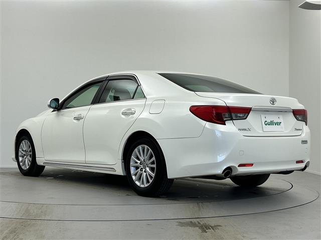 マークX プレミアム 純正オーディオ CD AUX FM AM ハーフレザーシート パワーシート シートヒーター クルーズコントロール MTモード付AT LEDヘッドライト オートライト フォグライト スマートキー(43枚目)