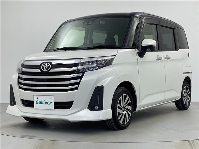 ルーミー カスタムG 純正9インチメモリナビ フルセグTV Bluetooth DVD TVキャンセラー バックカメラ スマートアシスト3 衝突軽減ブレーキ 車線逸脱警報 レーダークルーズコントロール 両側パワースライドド(13枚目)