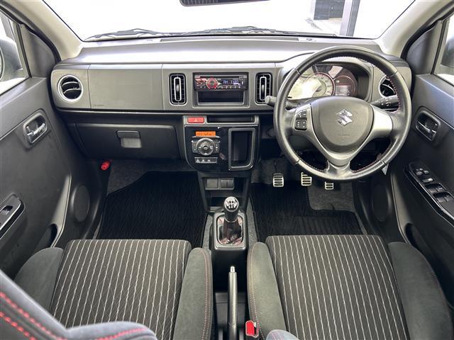 アルトワークス ベースグレード クラリオンオーディオ CD AUX FM AM RECARO セミバケットシート 社外マフラー RSRダウンサス 5MT 電動格納ミラー スマートキー プッシュスタート HIDヘッド オートライト(42枚目)